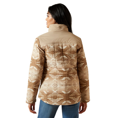 Crius Insulated Jacket - Savannah Tan w Dune Print