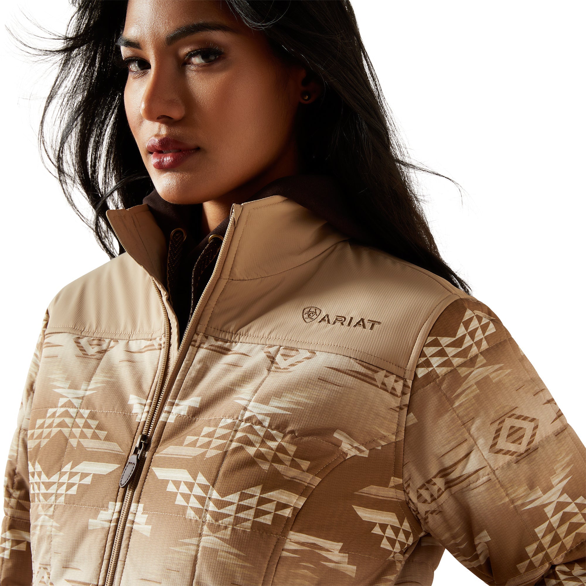 Crius Insulated Jacket - Savannah Tan w Dune Print