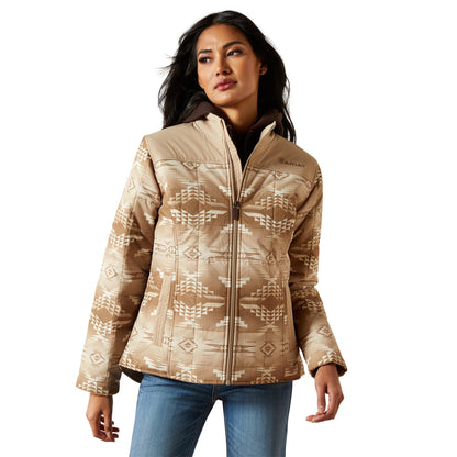 Crius Insulated Jacket - Savannah Tan w Dune Print