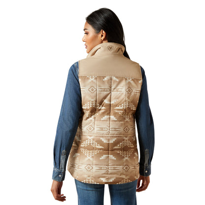 Crius Insulated Vest - Savannah w Dune Print