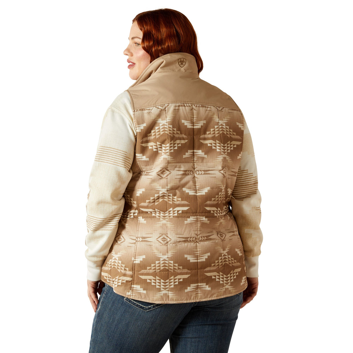 Crius Insulated Vest - Savannah w Dune Print