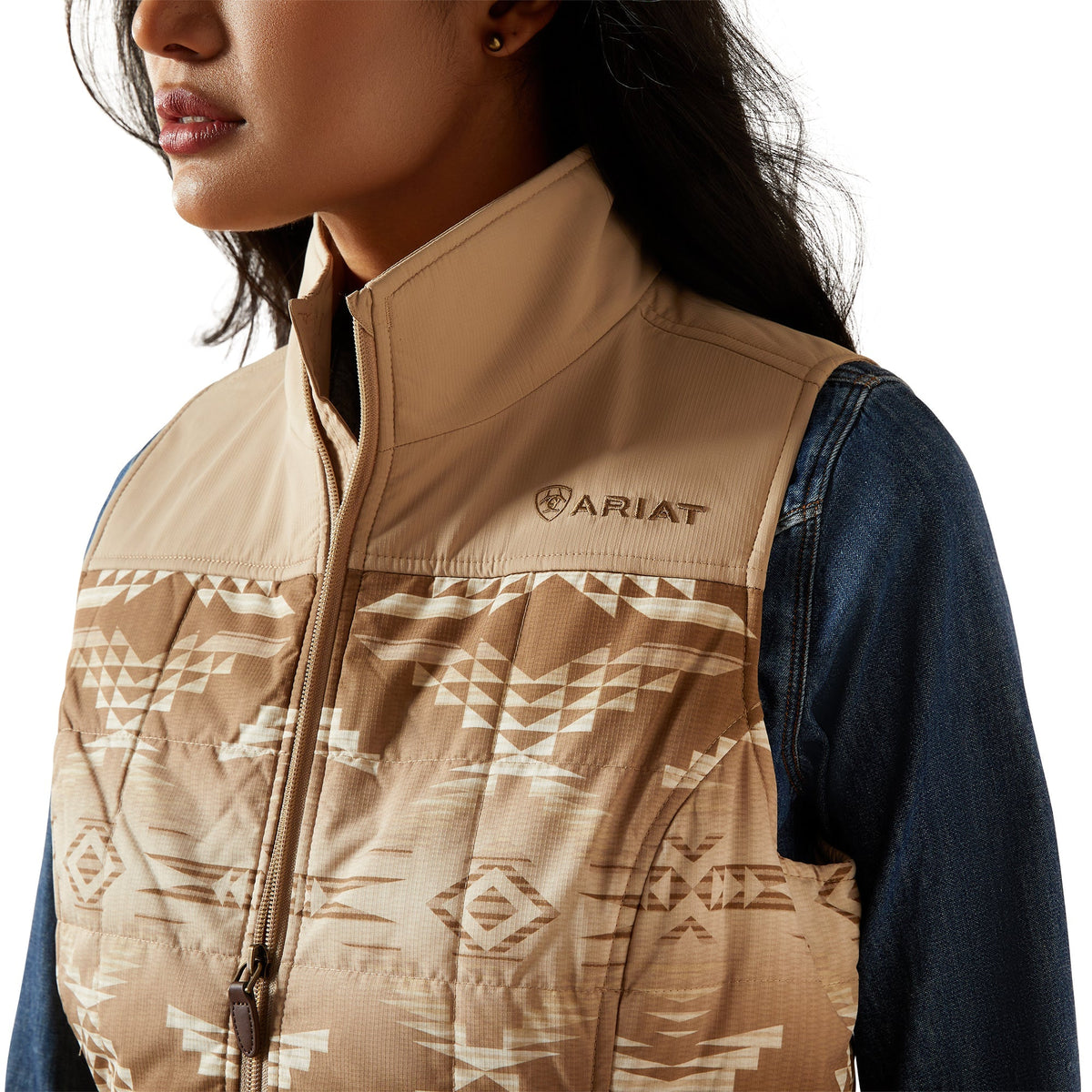 Crius Insulated Vest - Savannah w Dune Print