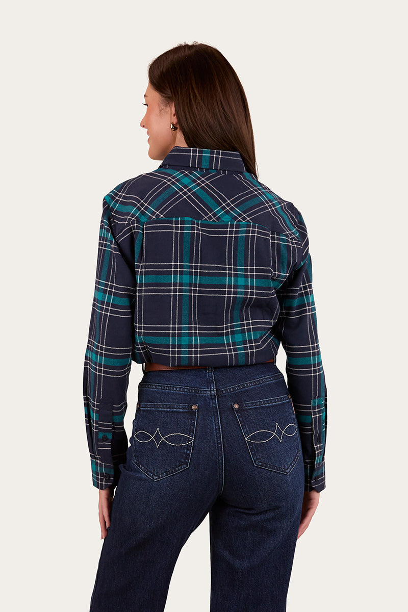 Ringers Western Fingal Womens Half Button Flannel