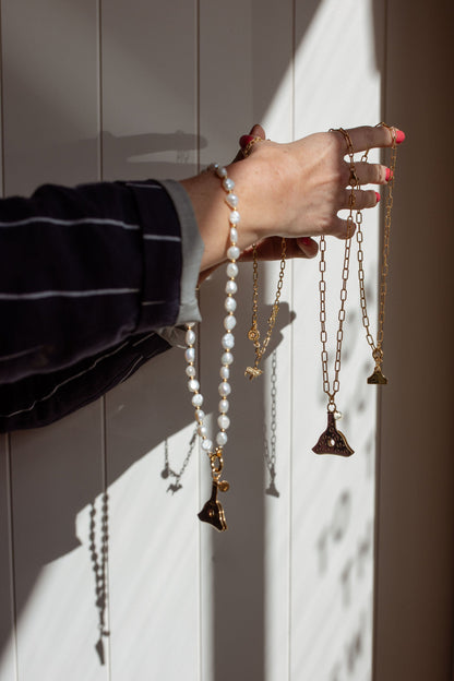 Whistle &amp; Pop Heritage Mix Link Chain Necklace