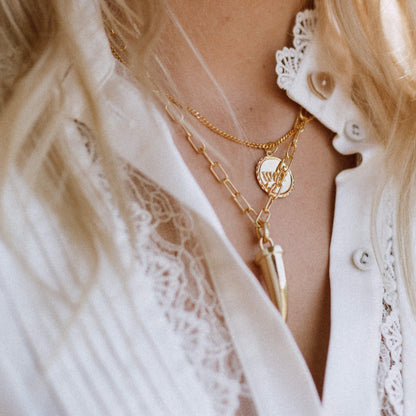 Whistle &amp; Pop Trailblazer Tusk Necklace