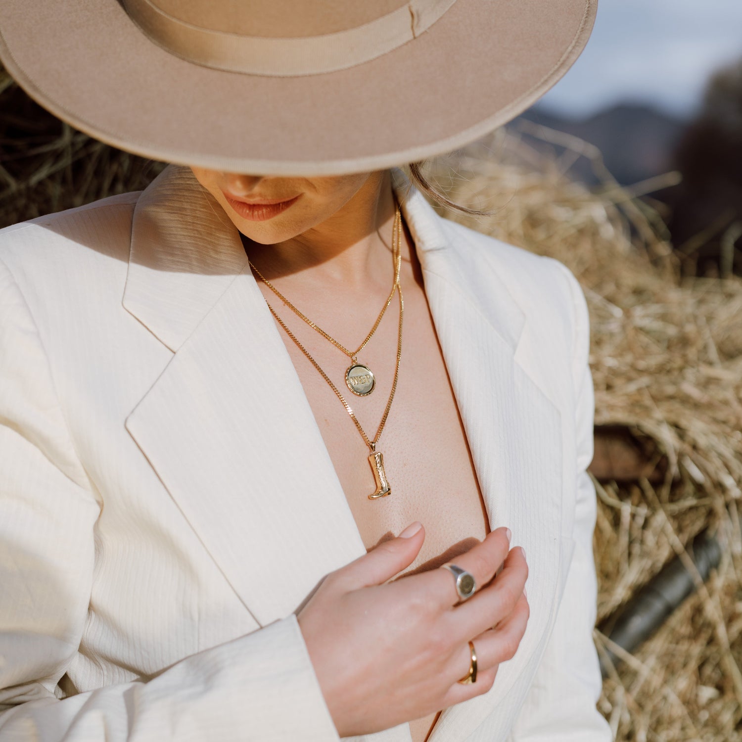 Whistle &amp; Pop Trailblazer Cowgirl Necklace