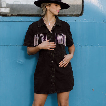 Whistle &amp; Pop Trailblazer Longhorn Necklace