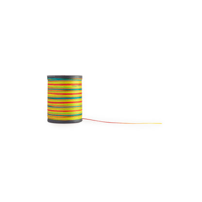 Hairy Pony Rainbow Flat Waxed Plaiting Thread