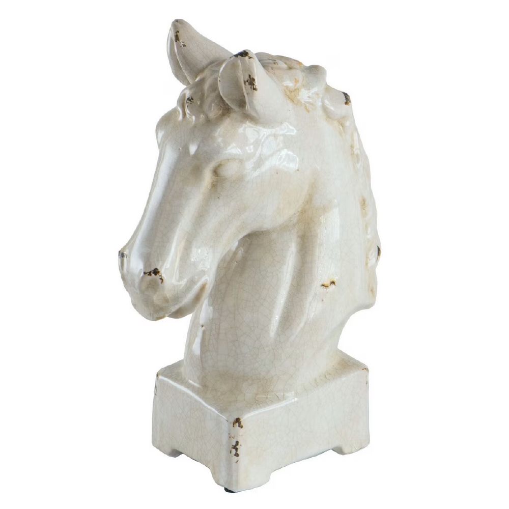 Horse Head Statue
