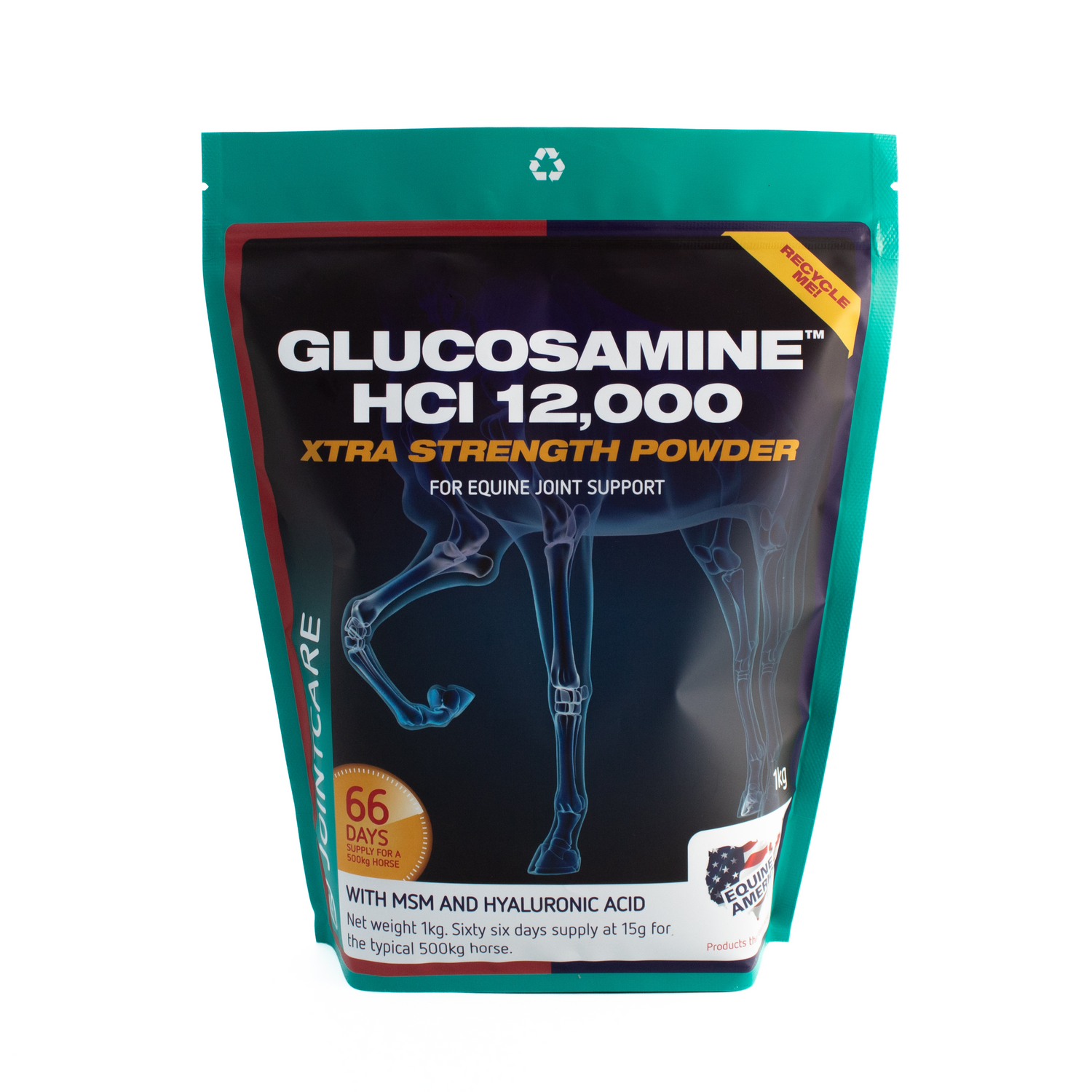 Equine America Glucosamine HCI 12,000 Xtra Strength Powder
