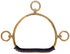 Flair Leather Covered Brass Anti Rearing Bits