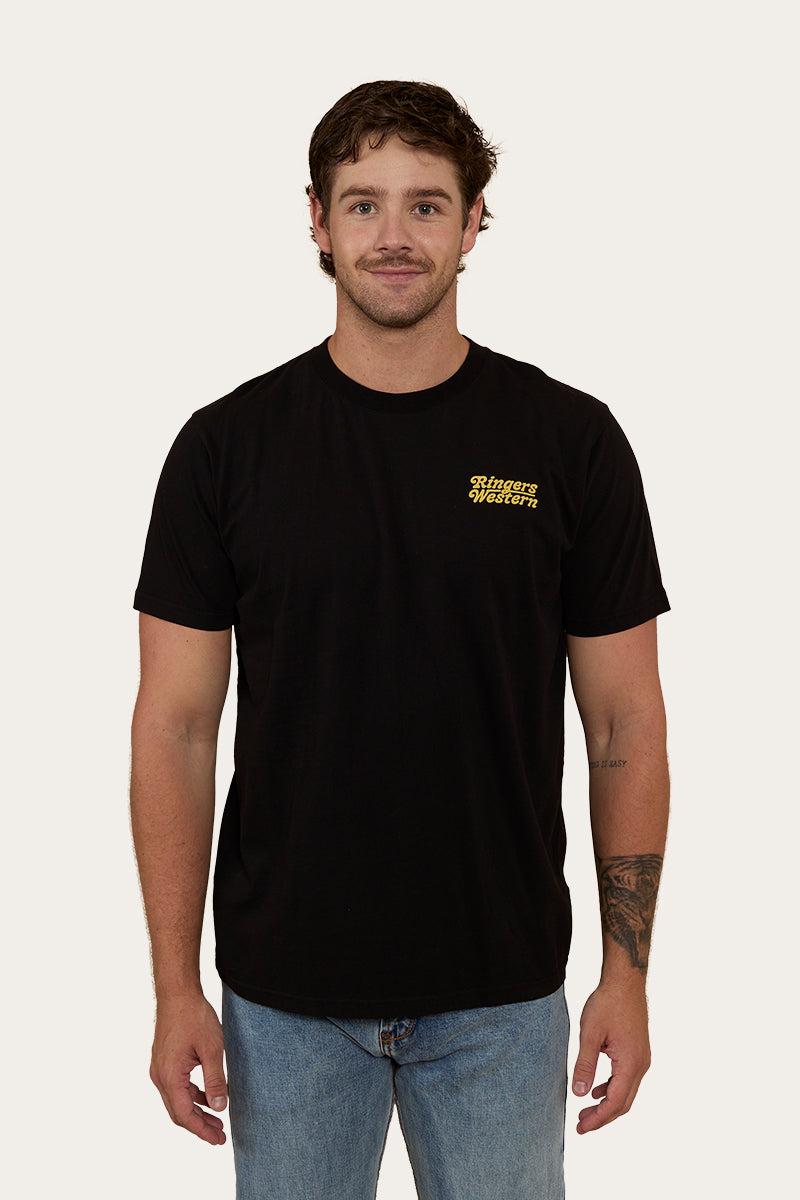 Ringers Western Half Cut Mens Loose Fit T-Shirt