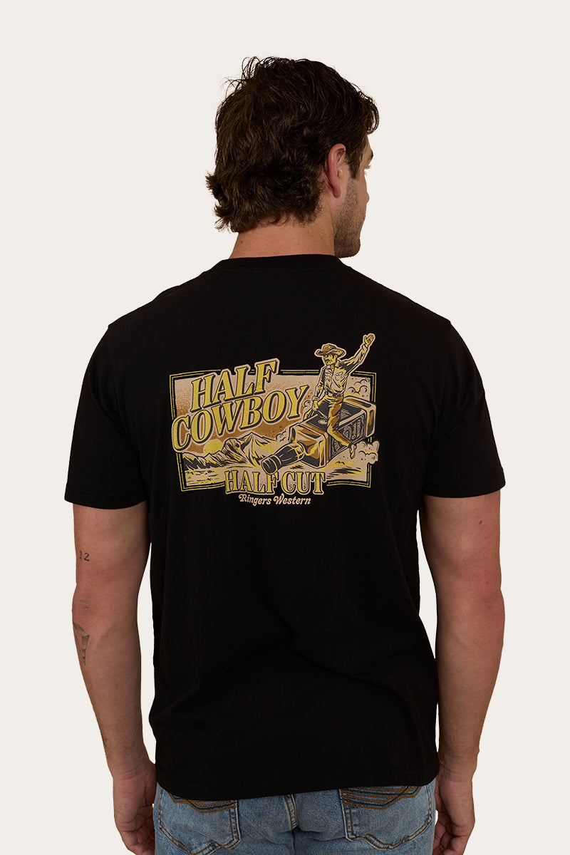 Ringers Western Half Cut Mens Loose Fit T-Shirt