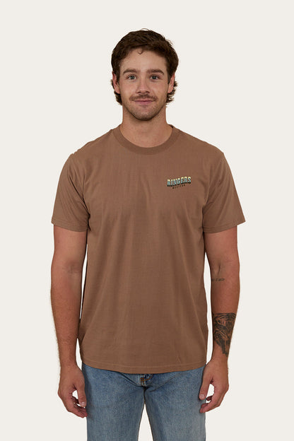 Ringers Western Buckin Barra Mens Loose Fit T-Shirt