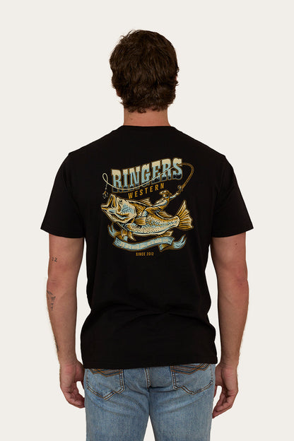Ringers Western Buckin Barra Mens Loose Fit T-Shirt