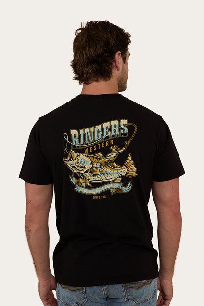 Ringers Western Buckin Barra Mens Loose Fit T-Shirt