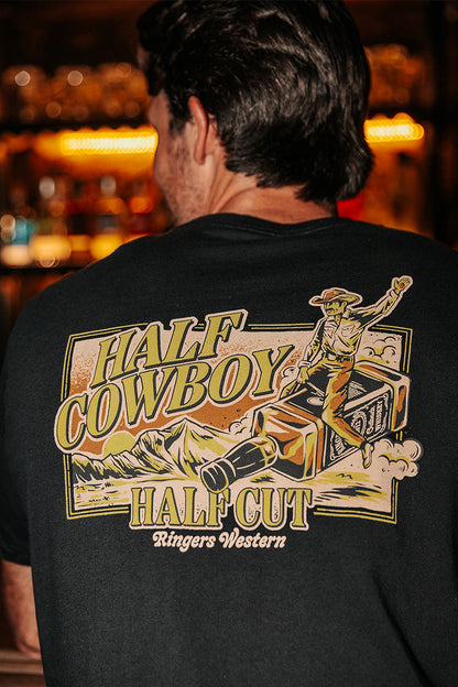 Ringers Western Half Cut Mens Loose Fit T-Shirt