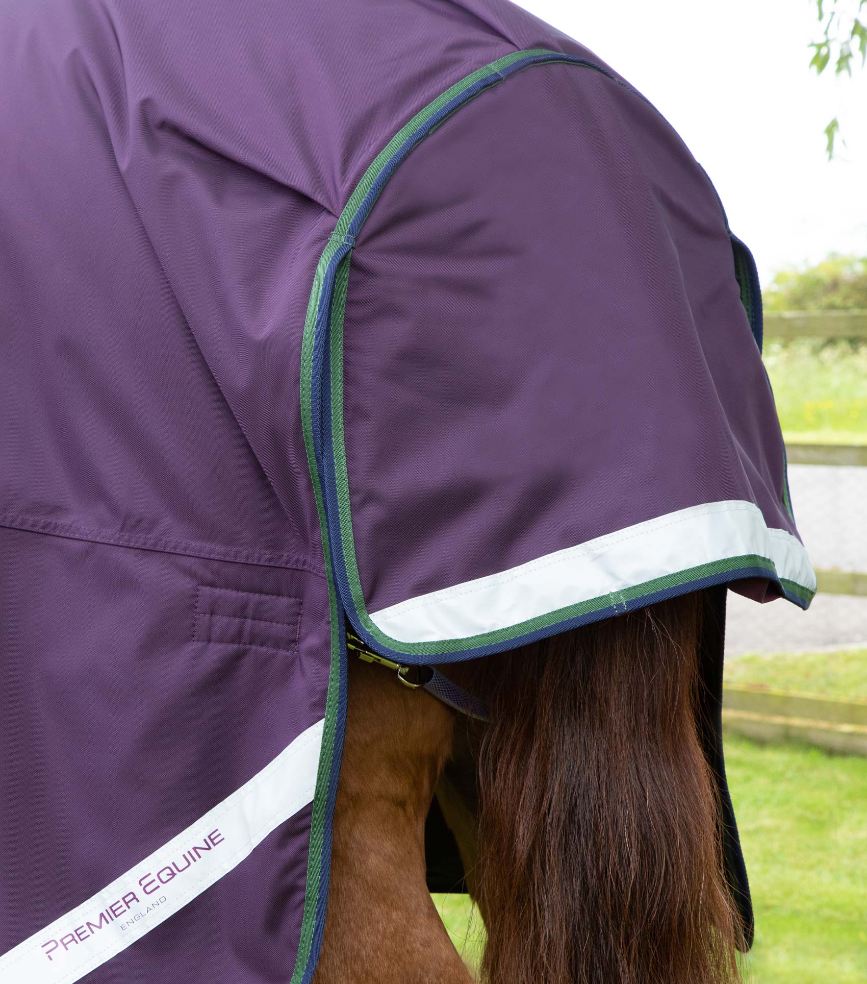 Premier Equine Buster Hardy Half Neck Turnout Rug