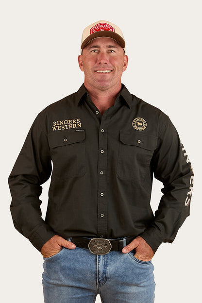 Ringers Western Hawkeye Mens Full Button Work Shirt