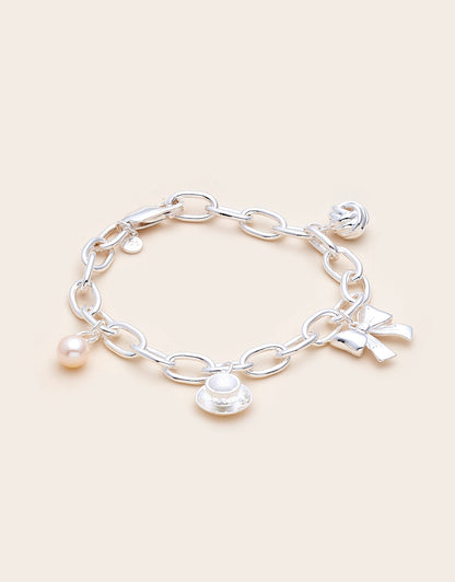 Whistle &amp; Pop Heritage Hunter’s Heart Charm Bracelet