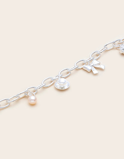 Whistle &amp; Pop Heritage Hunter’s Heart Charm Bracelet