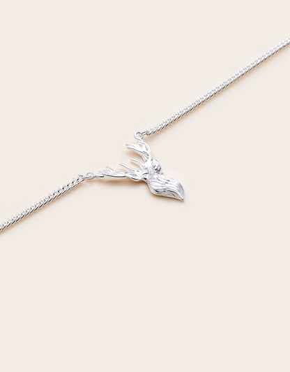 Whistle &amp; Pop Heritage Prince George Stag Necklace