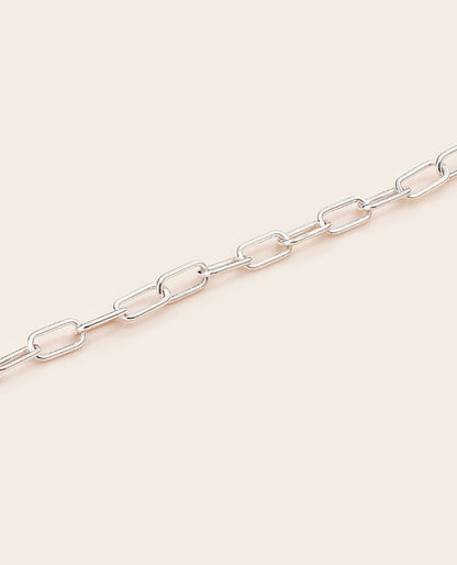 Whistle &amp; Pop Heritage Paper Clip Chain Bracelet