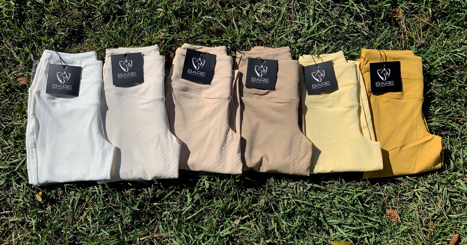 BARE Equestrain Youth Competition Wear Tights