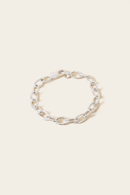 Whistle &amp; Pop Heritage Round Link Chain Bracelet