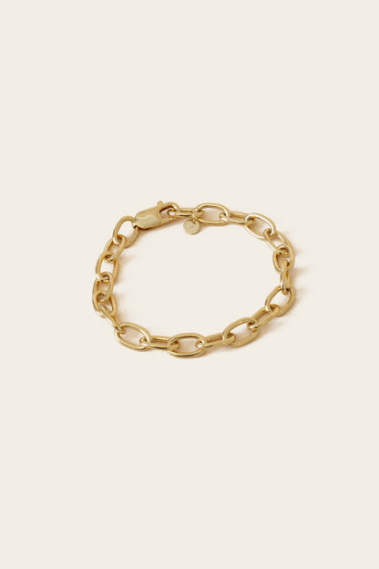 Whistle &amp; Pop Heritage Round Link Chain Bracelet