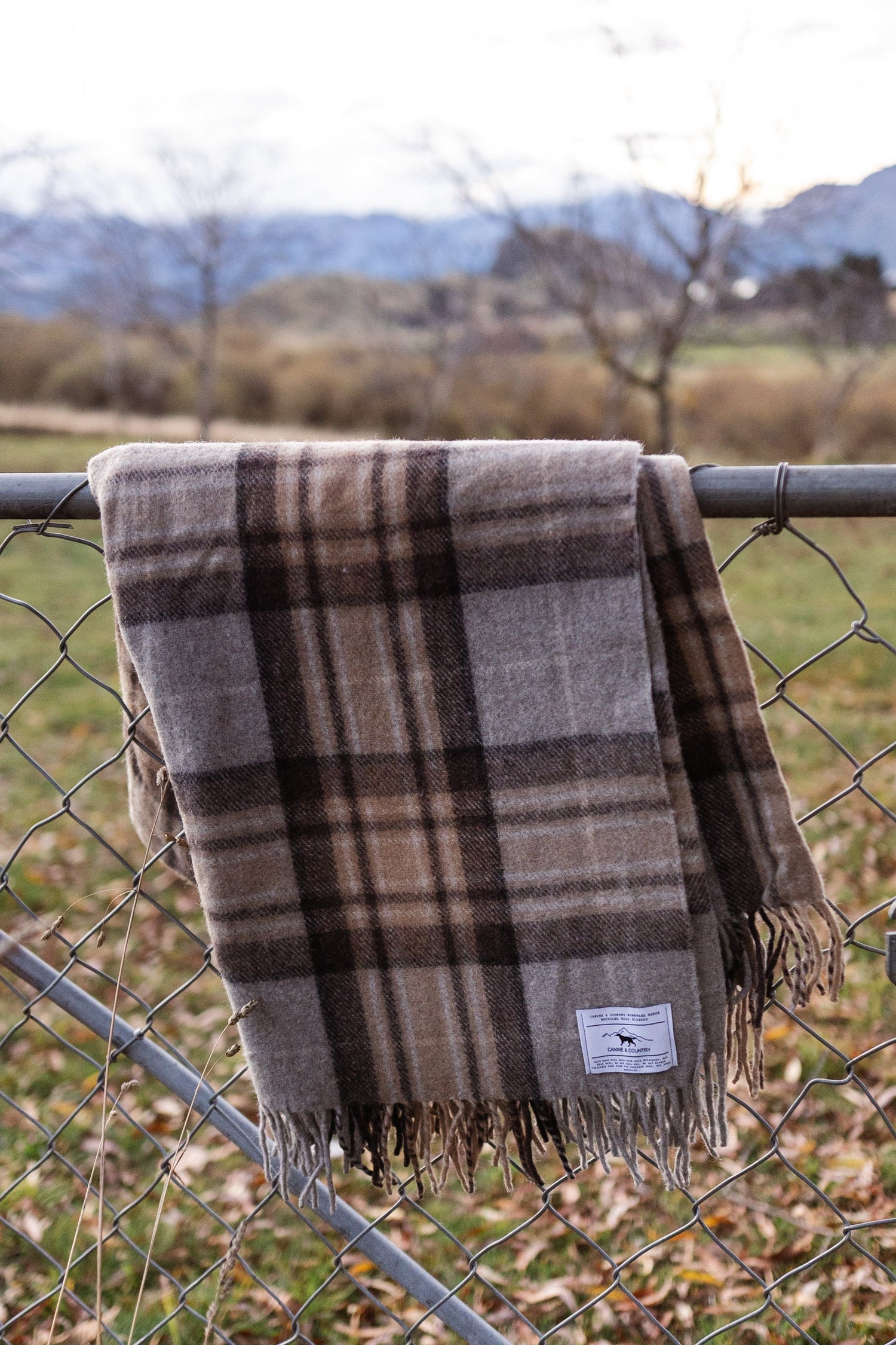 Country Collective Recycled Wool Blanket - Wanaka
