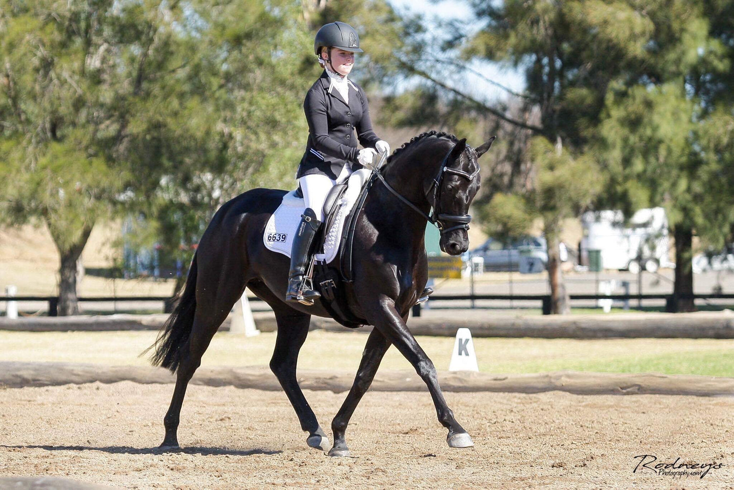 BARE Equestrain Youth Competition Wear Tights