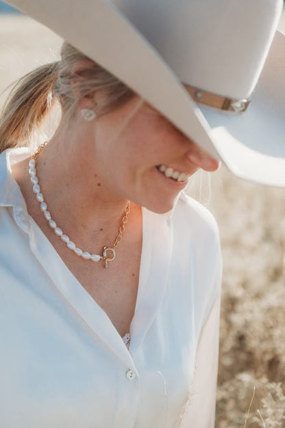 Whistle &amp; Pop Vow Valley x Mini Gate Chain Necklace