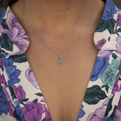 Whistle &amp; Pop Hunter Gatherer Stag Necklace