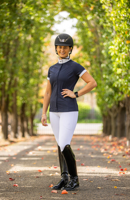 BARE Equestrian Pro Mesh Competition Shirt