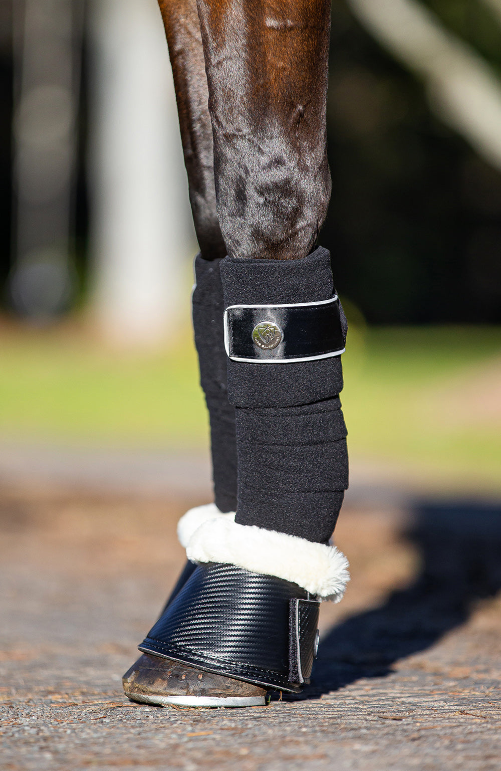 BARE Equestrian Horse Wear Carbon Tech Bell Boots