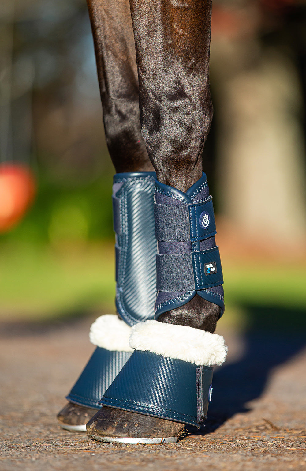 BARE Equestrian Horse Wear Carbon Tech Bell Boots