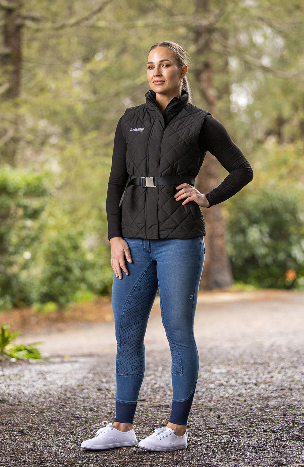 BARE Equestrian Heritage Denim Breeches
