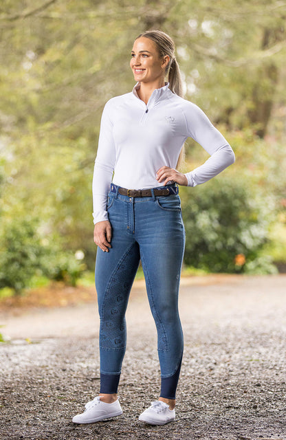 BARE Equestrian Heritage Denim Breeches