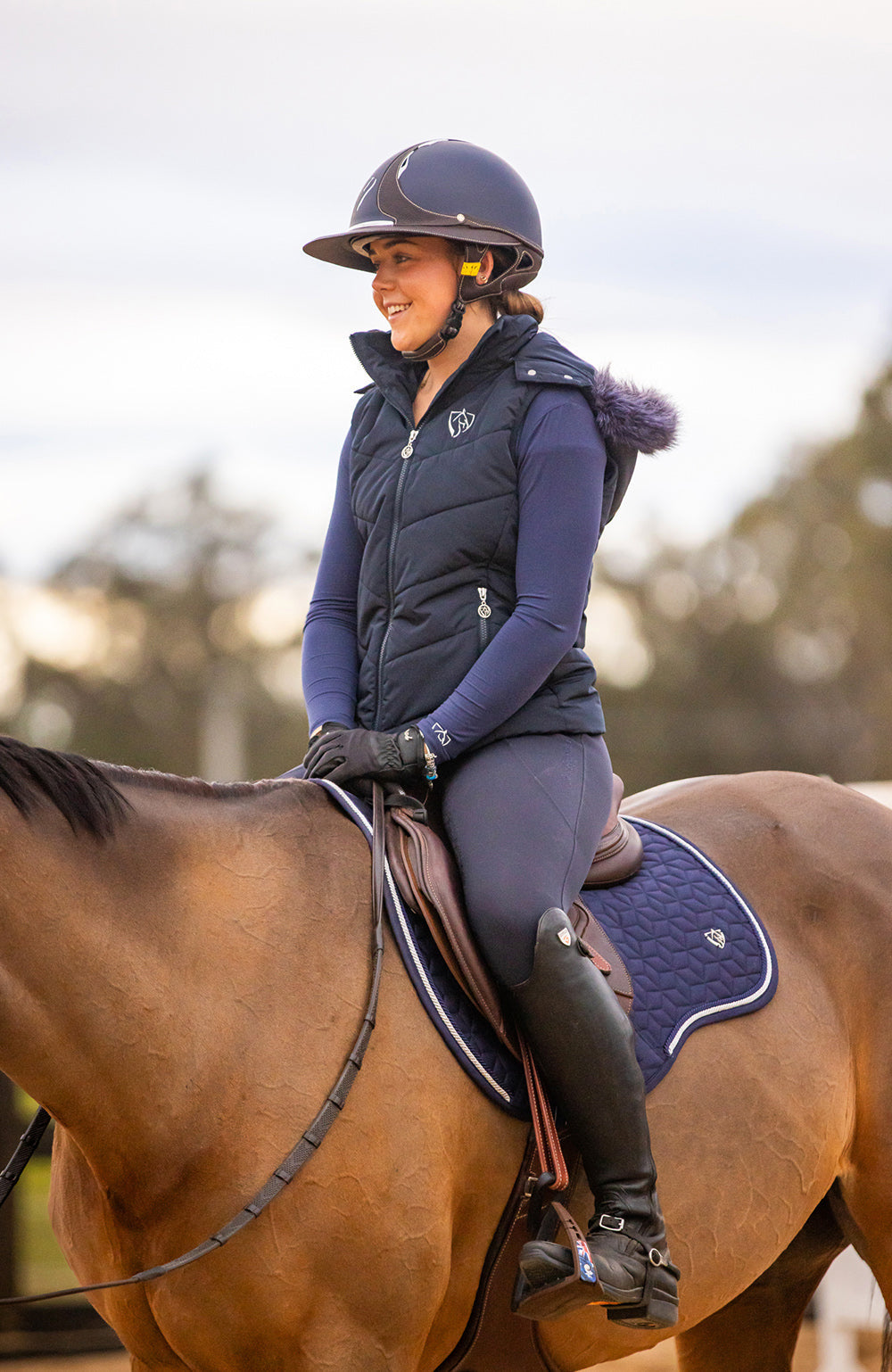 BARE Equestrian Winter Series Ellie Vest