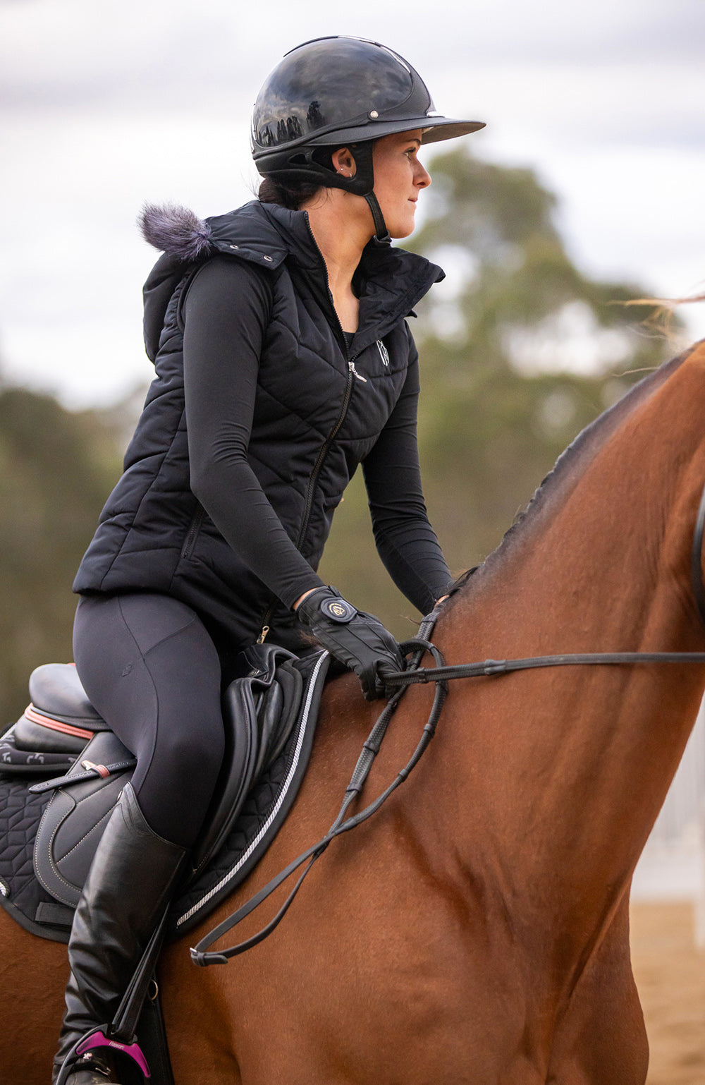 BARE Equestrian Winter Series Ellie Vest
