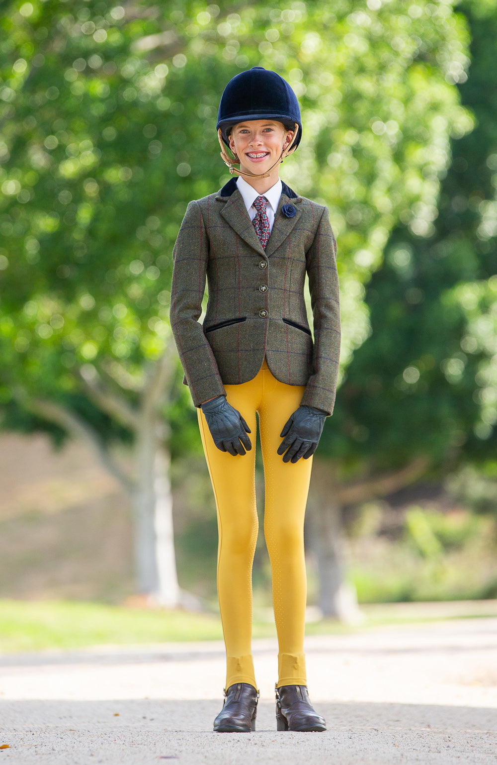 BARE Equestrain Youth Competition Wear Tights