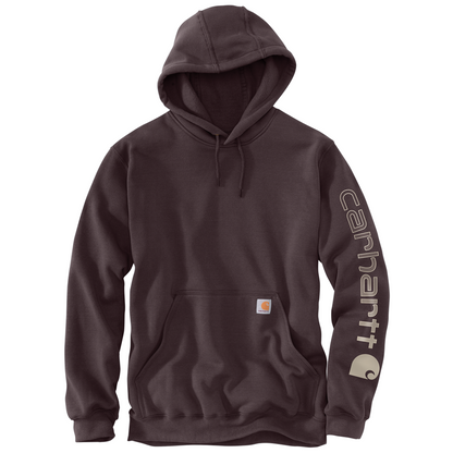 Carhartt Iconic K288 Logo Sweatshirt - Dark Sepia