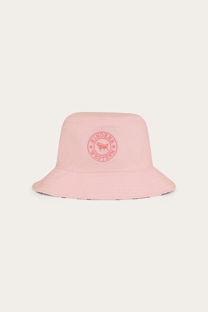 Ringers Western Mini Cowgirl Kids Reversible Bucket Hat