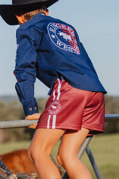 Ringers Western Kids Footy Shorts