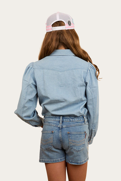 Ringers Western Dahlia Kids Denim Shorts