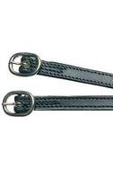 Kincade Stitched Leather Spur Straps