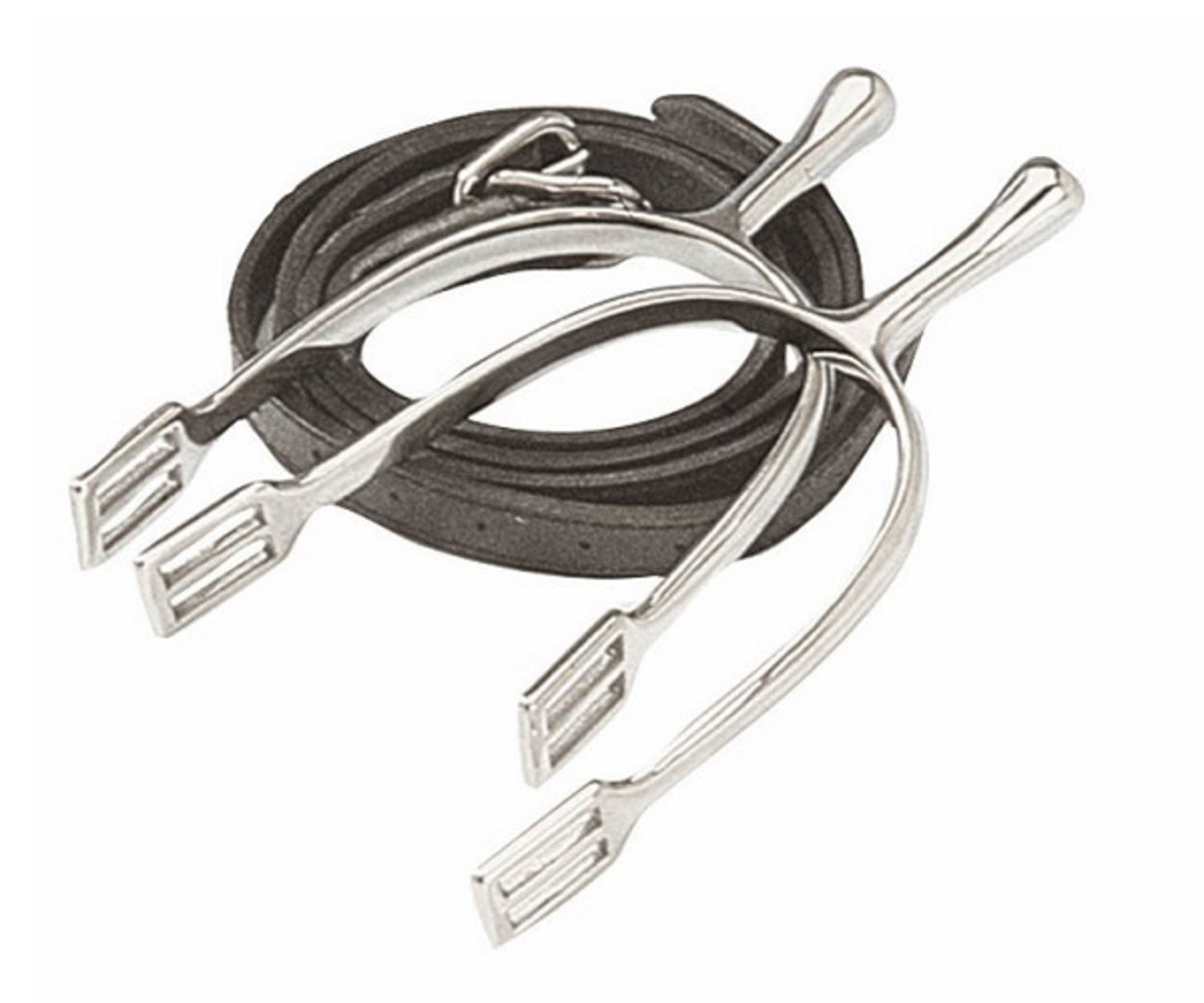 Korsteel Ladies Long Neck Dressage Spurs With Straps