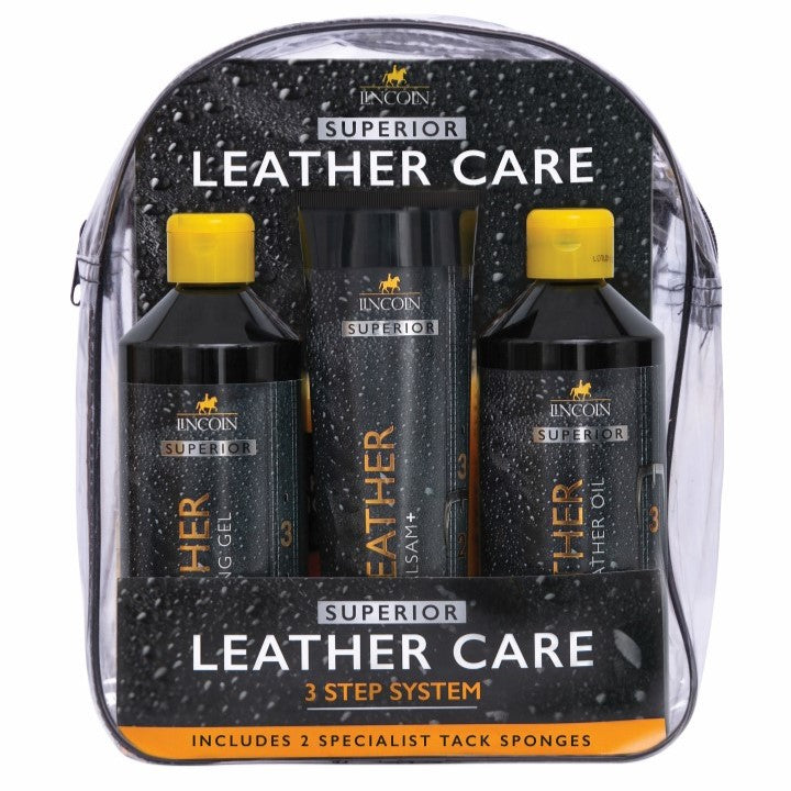 Lincoln Leather Care 3-Step System - Limited Edition