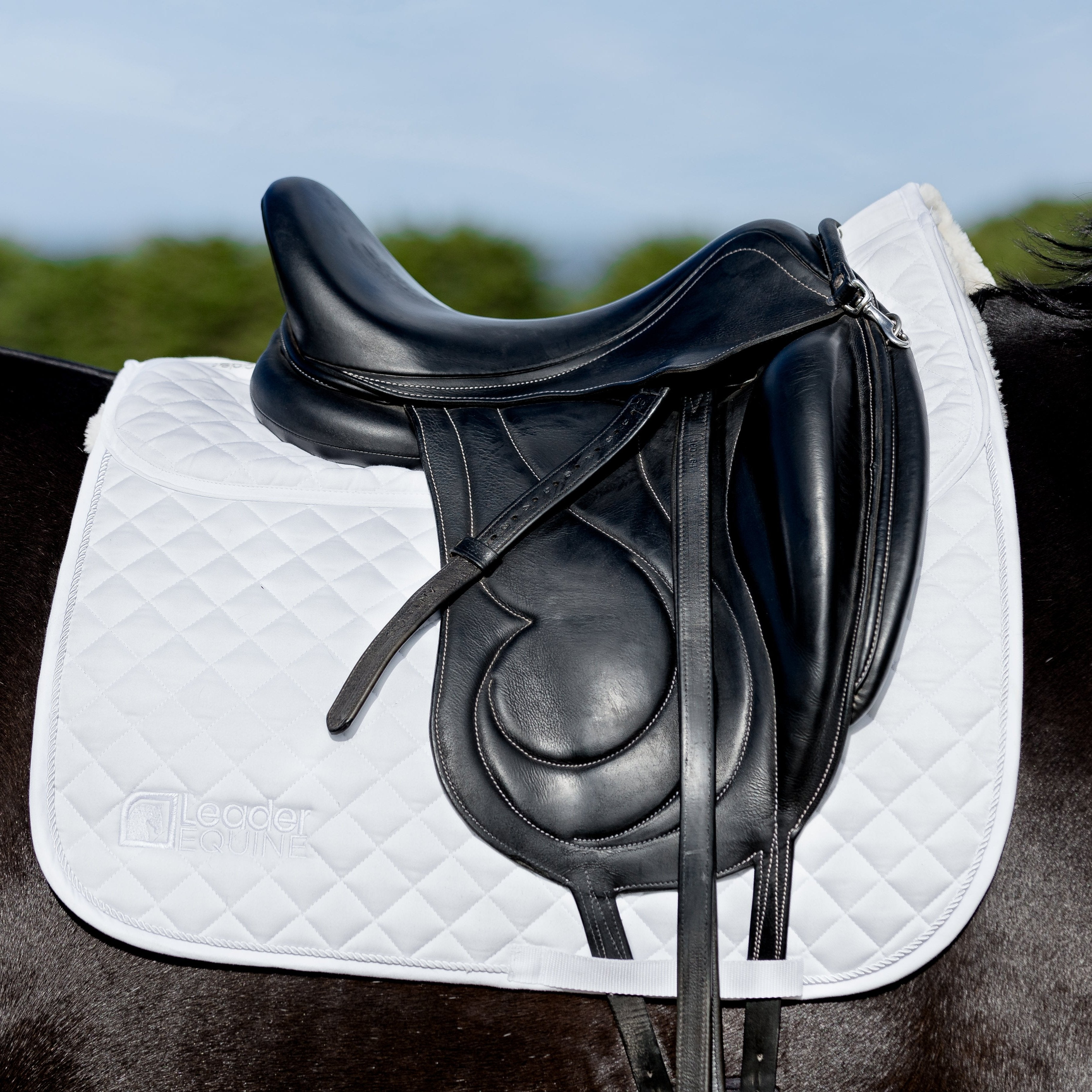 Leader Equine Performance Dressage Saddle Pad with Shims